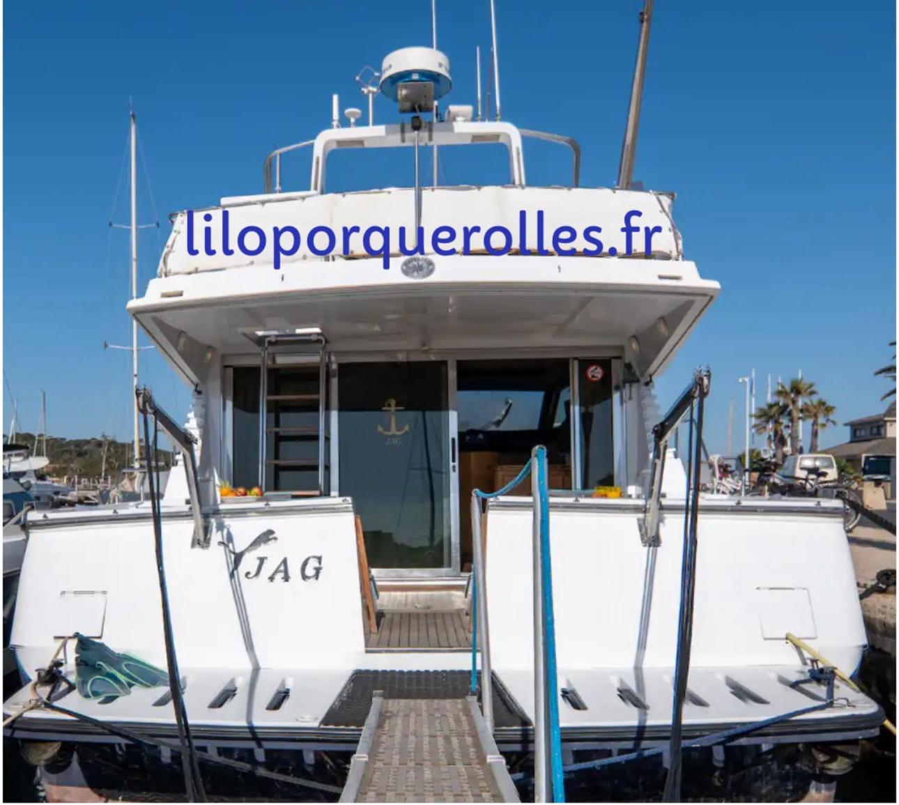 Hebergements Bateaux A Quai Porquerolles Dış mekan fotoğraf
